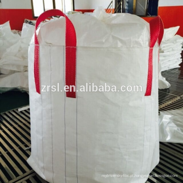 Embalagem de alimentos de plástico grande saco, tubular food grade saco a granel / arroz big bag, sacos de polipropileno 1000 kg